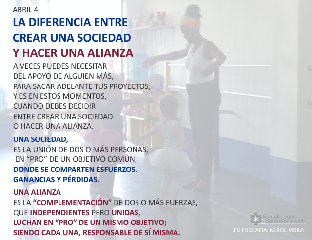 La diferencia entre crear una sociedad y hacer una alianza